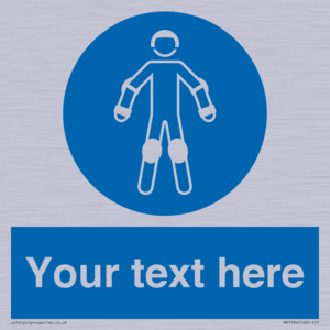 Custom protective roller sport equipment must be worn